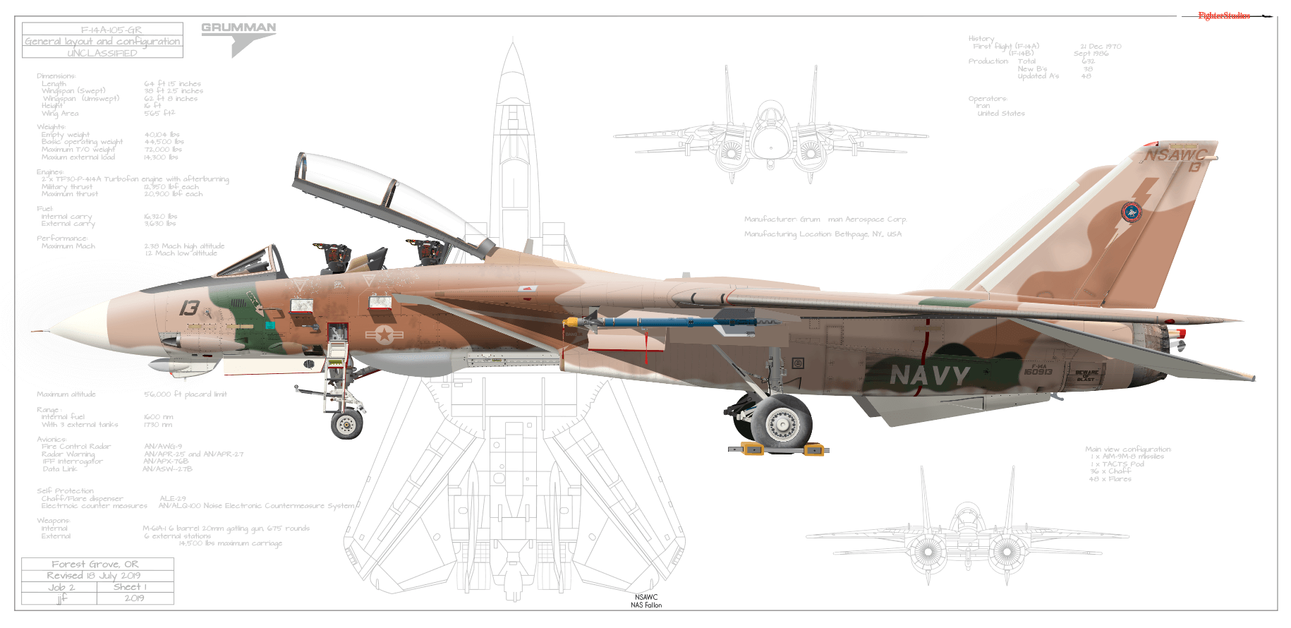 F-14A Tomcat NSAWC 